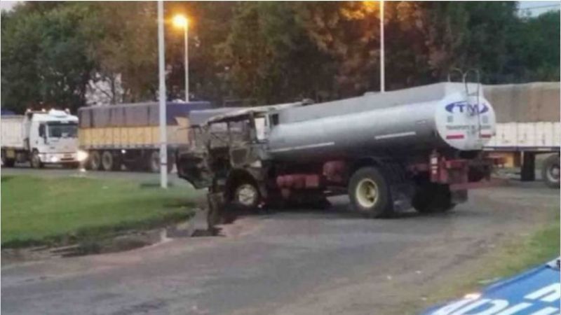 Camionero atravesó piquete y mató a manifestante