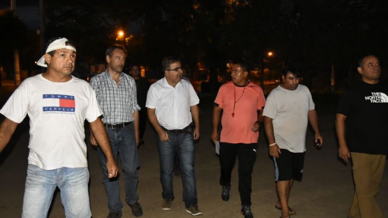 Mejoras para el centro vecinal en barrio 9 de Julio