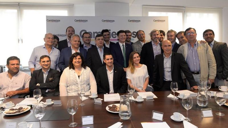 Venegas en San Luis con la Mesa Cambiemos