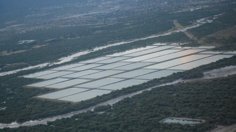 Fotos aéreas del desastre en Valle Viejo