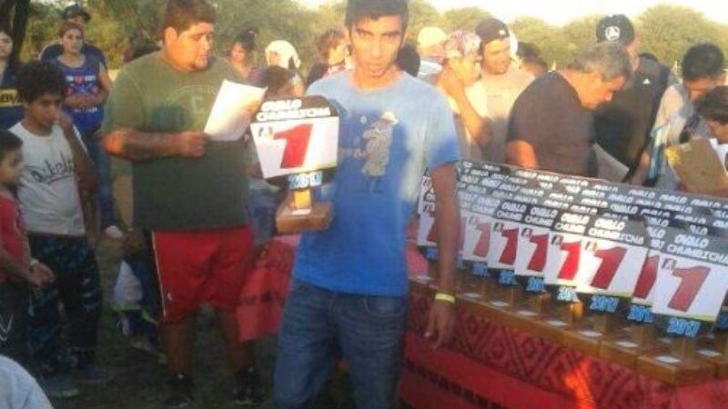 El recreino Sergio Santillán ganó en Chumbicha