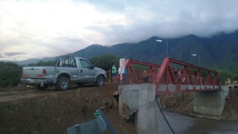 Se habilitó el puente de Huaycama