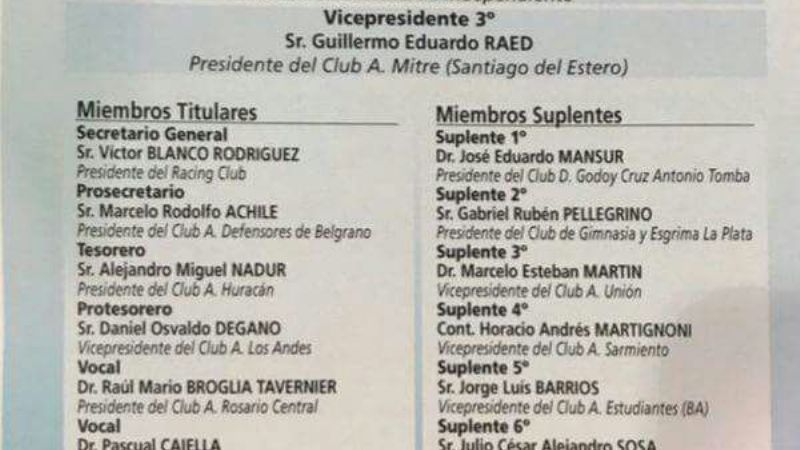 La primera dirigente mujer en AFA es catamarqueña