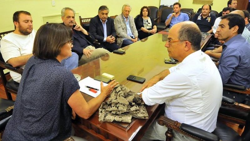 Corpacci pidió a sus funcionarios el máximo nivel de esfuerzo