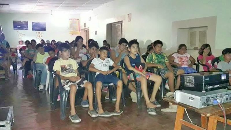 El cine móvil INCAA/Cultura completó intenso periplo en El Alto