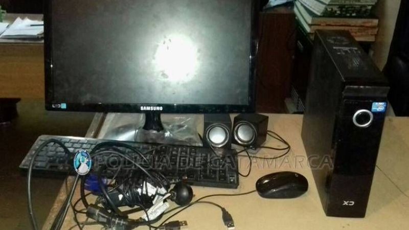 En allanamiento encuentran elementos robados