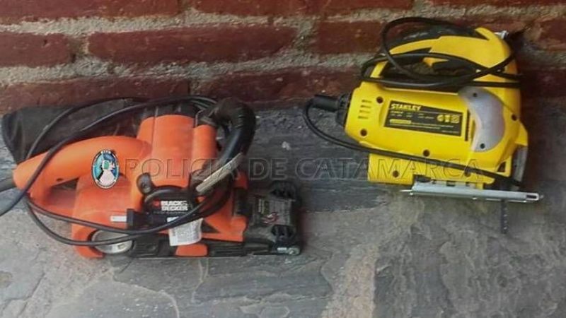 Recuperan elementos sustraídos en Recreo