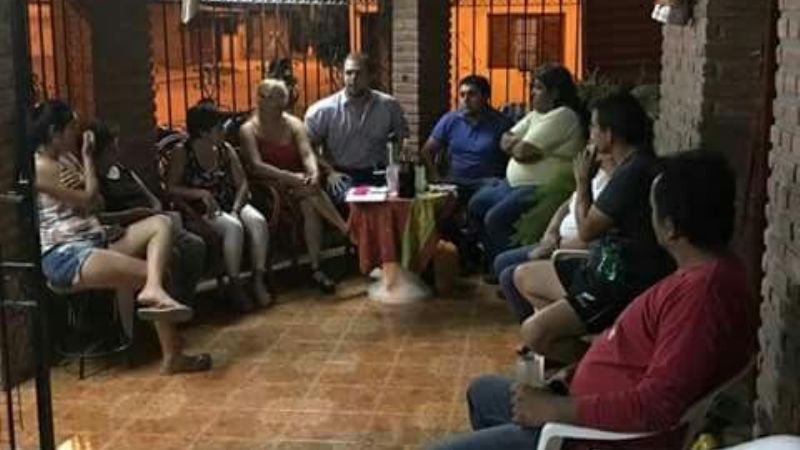 Implementan la alarma solidaria en barrio “Eva Perón”