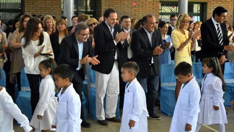 Senadores en el inicio del Ciclo Lectivo 2017