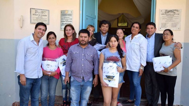 Senadores en el inicio del Ciclo Lectivo 2017