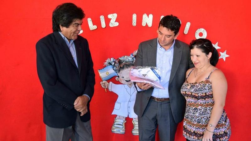 Senadores en el inicio del Ciclo Lectivo 2017