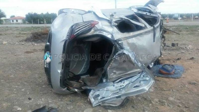 Grave accidente en Pomán
