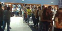 EL HALL del Cine Catamarca previo al estreno de 