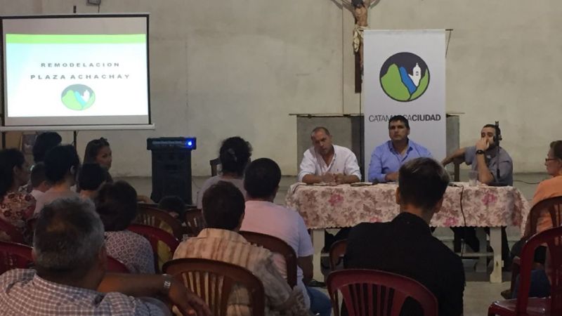 Se concretó la Audiencia Pública en Achachay