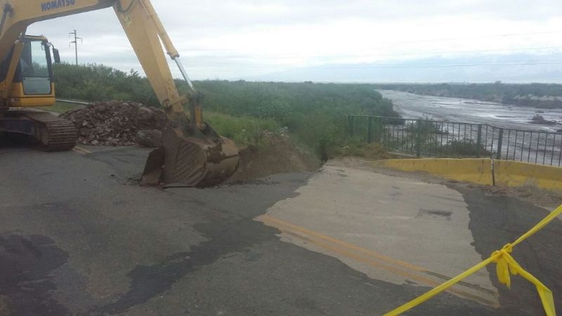 Sigue intransitable la ruta 33