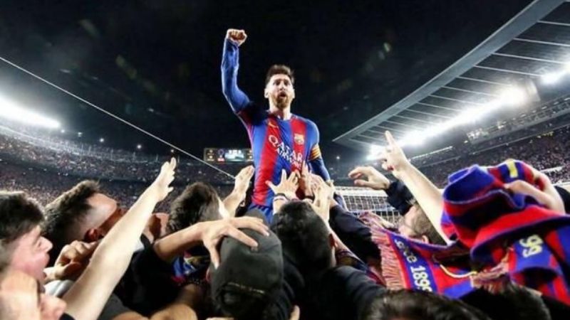 La historia detrás de esta foto de Messi