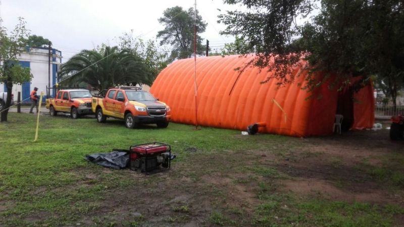 Continúa la asistencia a poblados anegados en el Este