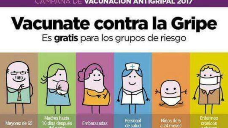Comienza Campaña de Vacunación Antigripal