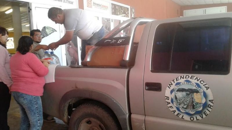 Donaciones del Cine y Peñas Solidarias a Los Altos y Huillapima