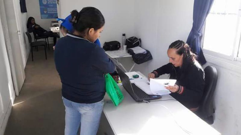 El Tren Solidario ya atiende en San Antonio de La Paz