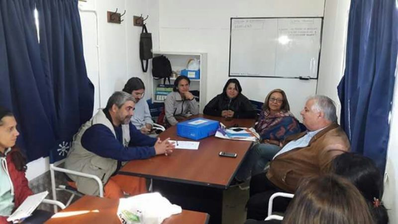 El Tren Solidario ya atiende en San Antonio de La Paz