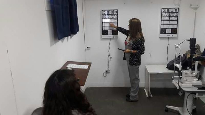 El Tren Solidario ya atiende en San Antonio de La Paz