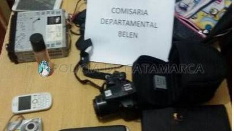 Demoran a dos adolescentes y recuperan elementos robados