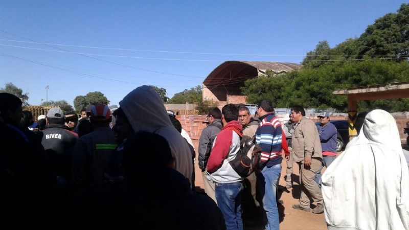 Protesta en la cerámica Valle Viejo