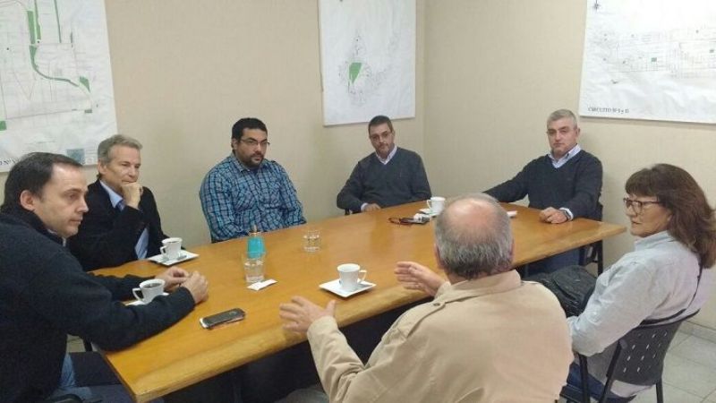 Mera se reunió con el Colegio de Geólogos