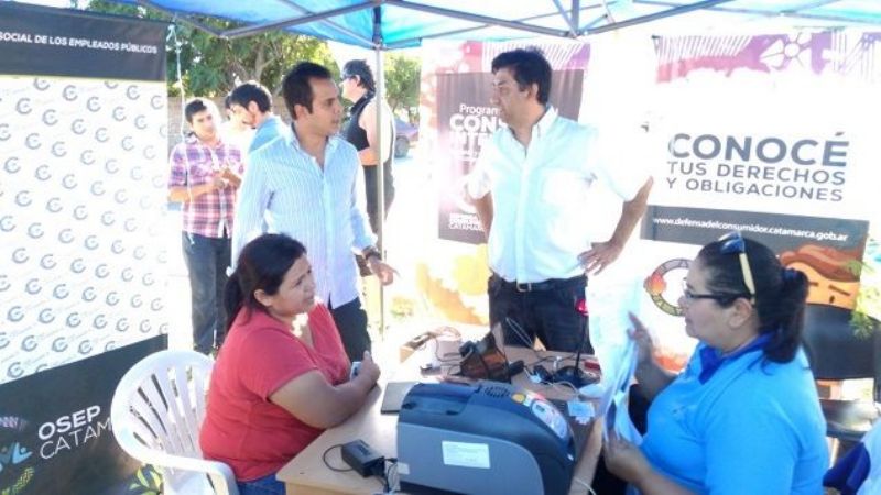 “Catamarca con todos” asistió a vecinos de la zona sur