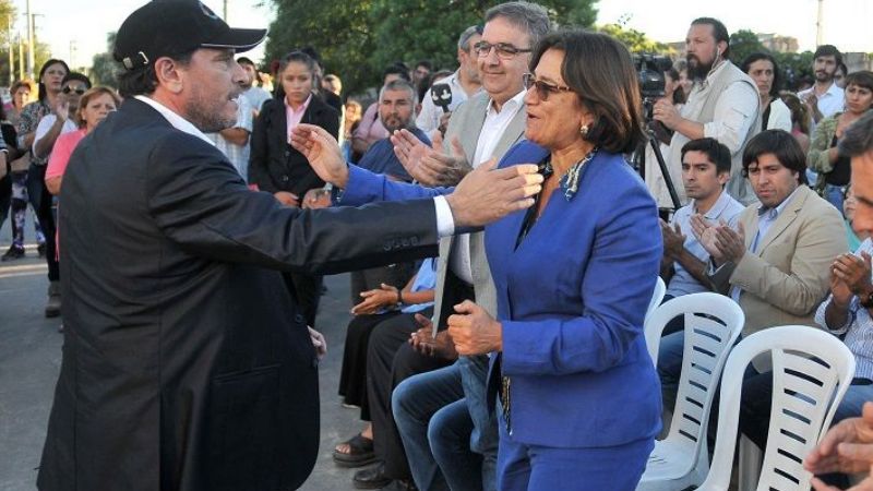 Lucía inauguró el SUM del Centro Vecinal "20 de Febrero"