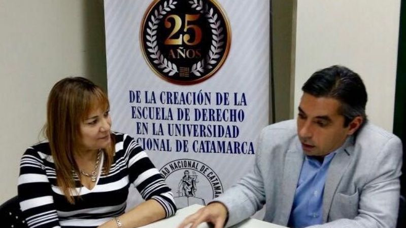 Myrian Juárez se reunió con el decano de Derecho