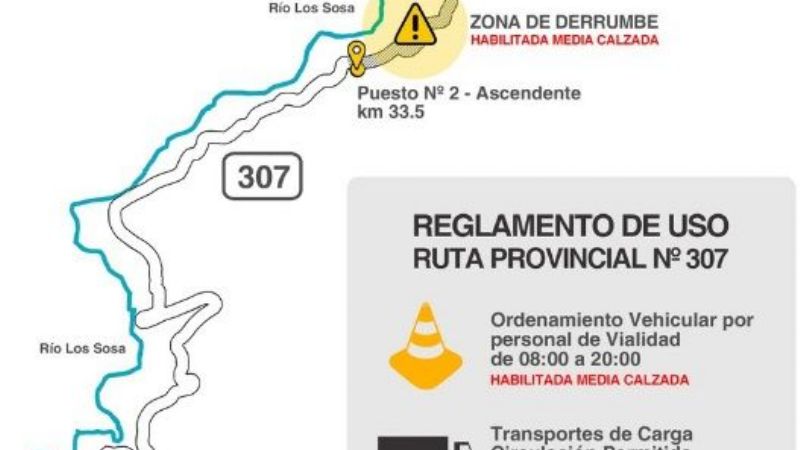 Cómo estará la ruta a los Valles durante Semana Santa