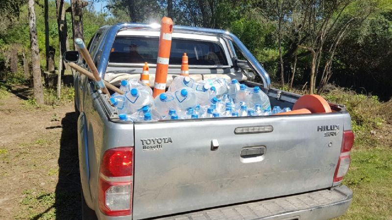 Trabajan para normalizar el agua en Bañado de Ovanta