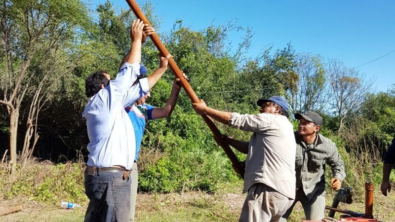 Trabajan para normalizar el agua en Bañado de Ovanta