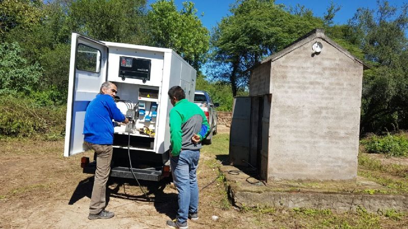 Trabajan para normalizar el agua en Bañado de Ovanta