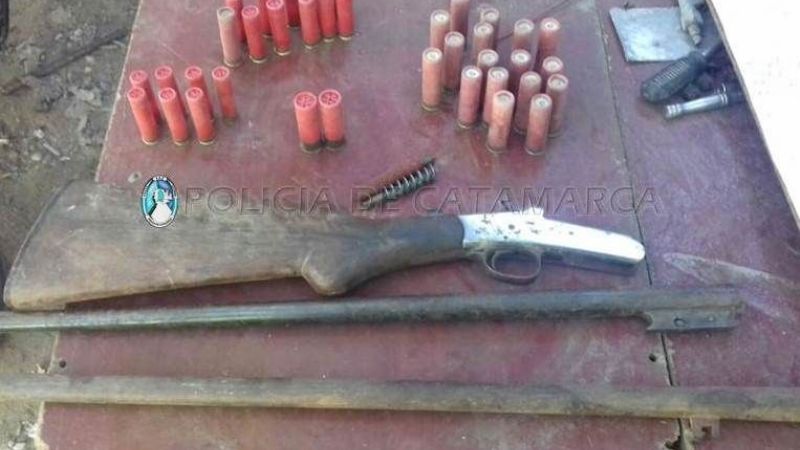 Desbaratan un “desarmadero” y encuentran armas