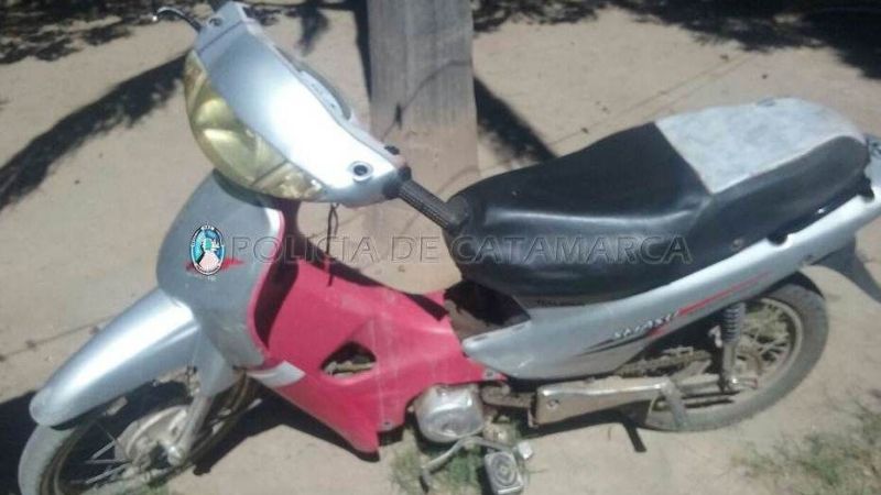 Secuestran una moto en FME