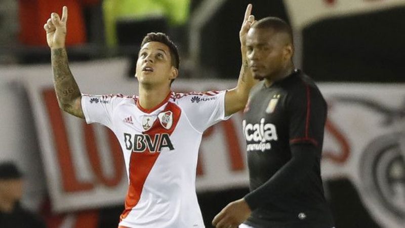 Con goles de lujo, River venció 4-2  a Melgar de Perú