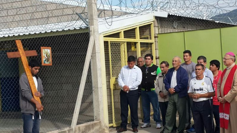 Vía Crusis en el Servicio Penitenciario Provincial
