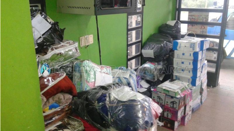 Secuestran mercadería valuada en $80.000