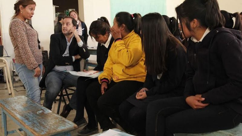 Mera realizó actividades en la puna catamarqueña