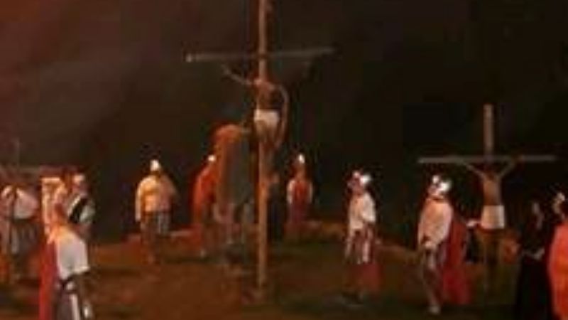 Vía Crucis viviente en El Alto