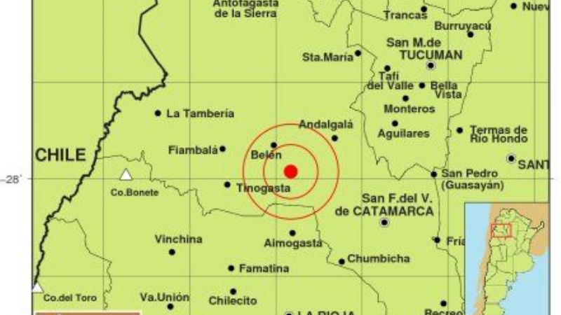 Dos temblores en segundos