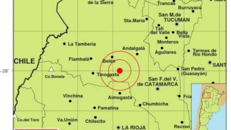 Dos temblores en segundos