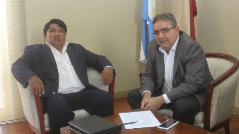 Jalil y Taritolay firmaron convenio