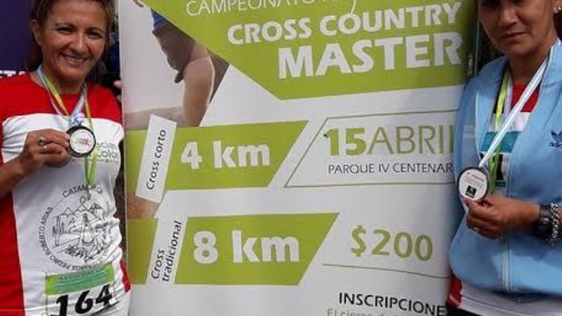 Orellano 2da. y Giménez 3ra. en el Cross Máster de San Luis