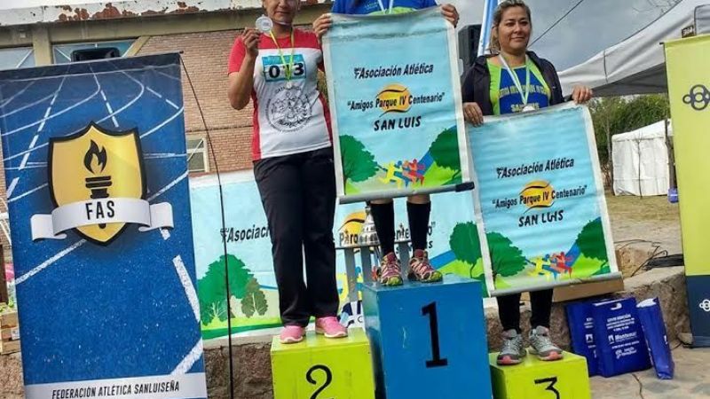 Orellano 2da. y Giménez 3ra. en el Cross Máster de San Luis