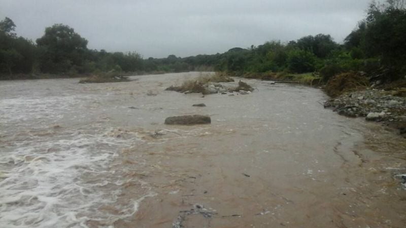 Volvió a crecer el Río Manantiales