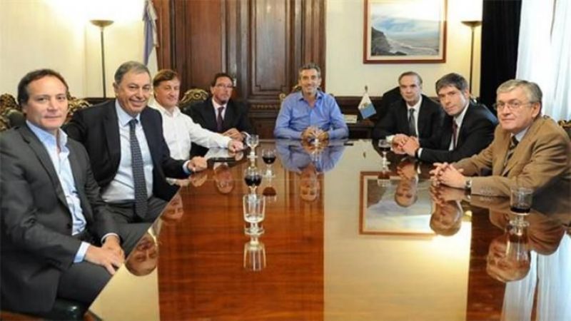 Randazzo se reunió con senadores nacionales del PJ